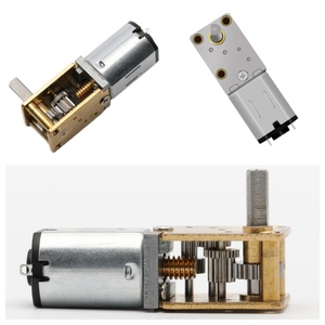 N20 Mini DC động cơ mô-men xoắn cao & tiếng ồn thấp 18*12 Worm hộp số giảm 90 độ 1812 góc bên phải nam châm vĩnh cửu xây dựng - Product Image 2