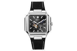 Montre automatique tendance à phase de lune luminescente, étanche, avec bracelet en plastique personnalisé, logo tendance, vente chaude pour homme - Product Image 5