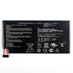 Nouvelle batterie d'ordinateur portable d'origine authentique C11-ME370T 3.7V 16Wh pour Google Asus <span class=keywords><strong>Nexus</strong></span> 7 1st Gen 2012 <span class=keywords><strong>tablette</strong></span> PC portable - Product Image 2