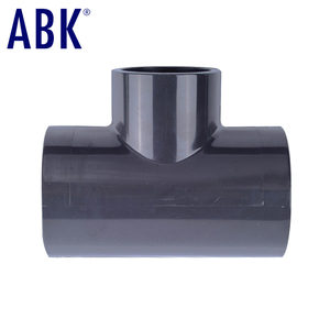 ANSI SCH80 Sản Phẩm UPVC Màu Xám Đậm Bán Buôn Chấ<span class=keywords><strong>t</strong></span> Lượng Cao Phụ Kiện Ống Pvc Giảm <span class=keywords><strong>Tee</strong></span> - Product Image 6