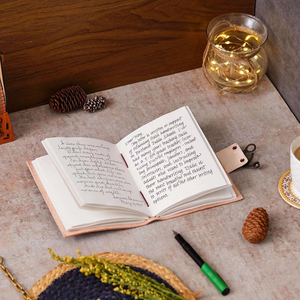 Diario de Cuero con Pentagrama en Relieve, Cuaderno Hecho a Mano con Borde Decorativo, Diario de Cuero Vintage - Product Image 3