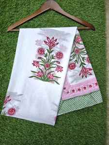 Pareo de Algodón con Estampado Artesanal, Ligero, Transpirable, Tradicional, para la Playa, Versátil, Accesorio de Ropa de Verano - Product Image 6