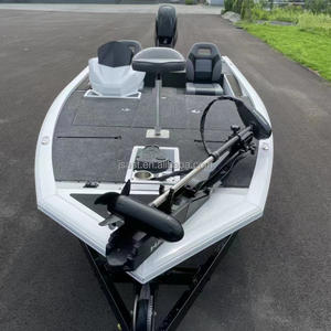 Leurre bateau canne à pêche en alliage d'aluminium bateau stock rivière auto vidange moteur moteur démarrage électrique vente en gros usine Chine CE - Product Image 1