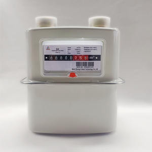 Compteur de gaz à membrane en acier haute sensibilité G1.6/G2.5/G4, étanchéité sécurisée, longue durée de vie, précision 1.5, usage résidentiel - Product Image 1