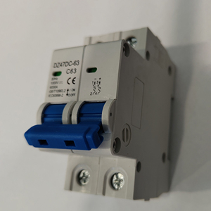 Disjoncteur miniature 2P DC MCB 1000Vdc 6kA, capacité de coupure, montage sur rail DIN, certifié CE pour système <span class=keywords><strong>solaire</strong></span> photovoltaïque - Product Image 4