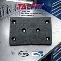 Disque de friction d'embrayage 46 Vc 1200 pour broyeur à billes, embrayage pneumatique - Marque Talfri