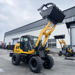 China Manufacturer Euro 5 Wheel Loader <strong>Earth</strong> <strong>Moving</strong> <strong>Machinery</strong> Wheel Front End Loader Agriculture Four Wheel Drive Loader - Product Image 2