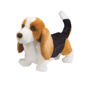 Conception personnalisée Logo de marque personnalisé Impression brodée <span class=keywords><strong>Mignon</strong></span> Animal en peluche <span class=keywords><strong>Beagle</strong></span> Chien en peluche <span class=keywords><strong>Chiot</strong></span> Jouets EN71 Certifié CPSIA - Product Image 4