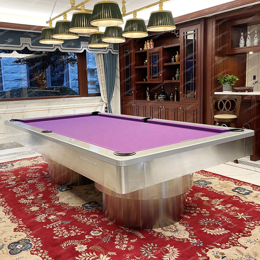Новое поступление 2021, роскошный современный шиферный бильярдный стол Kimbrel для домашнего использования, 9 футов