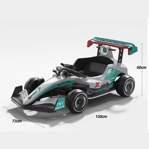 子供用電動乗用車 12V10AH ダブルドライブ レーシングスタイル プラスチック製 バッテリー駆動 おもちゃ <span class=keywords><strong>2</strong></span>～7歳向け - Product Image 2