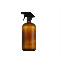 Bouteilles en plastique transparentes ou ambrées de 1L, 500ml, 250ml, 200ml, 750ml pour mini-sprays de parfum, produits ménagers, emballages de parfum pour voitures et diffuseurs