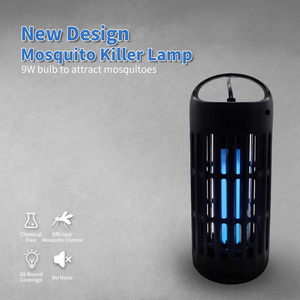 Lámpara Antimosquitos <span class=keywords><strong>Fluorescente</strong></span> UV Ecológica BOYOUD BY-C317U, Trampa para Moscas, Cobertura de 20-50 m² - Product Image 1