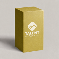 Emballage en carton rigide vert foncé avec design à rabat, produits uniques en flexographie, logo personnalisé, petites boîtes cadeaux en papier pliables
