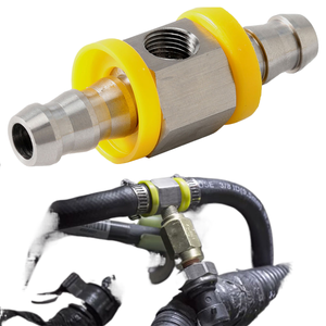 Pièces de modification automobile transfrontalières : Capteur de pression de tuyau de carburant 3/8 avec raccord en T 1/2 - Product Image 1