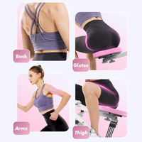 Appareil multifonctionnel de musculation à domicile : machine à squat, machine à ramer pour les fessiers, les cuisses et les hanches, exercices de fessiers