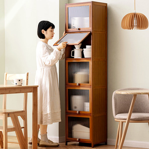Multi Layer <b>Kitchen</b> <b>Storage</b> Rack 4 Layers Standing Type For Dishes Utensils Condiments <b>Kitchen</b> Cabinet Use - Product Image 1