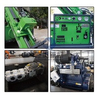 Nouvelle foreuse hydraulique sur chenilles Whirlwind JL800 avec moteur diesel Yuchai et pompe à engrenages refroidie par air/eau
