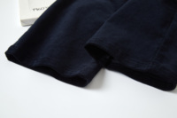 Pantalones de Pana de Pierna Ancha con Bolsillos Bordados, Estilo Prairie Chic, 100% Algodón Ecológico, Otoño-Invierno 2025