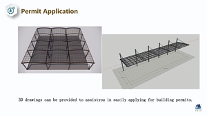 Cadre en aluminium moderne 6m X 6m, <span class=keywords><strong>abri</strong></span> d'auto résistant aux UV, couverture <span class=keywords><strong>de</strong></span> <span class=keywords><strong>jardin</strong></span> en polycarbonate antirouille <span class=keywords><strong>pour</strong></span> voitures, parking, <span class=keywords><strong>abri</strong></span> <span class=keywords><strong>pour</strong></span> pergola - Product Image 5