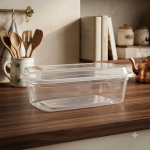 Contenedores de Alimentos Desechables de Plástico PP con Tapas, Cajas de Empaque Personalizadas para Restaurantes y Servicios de Catering - Product Image 2
