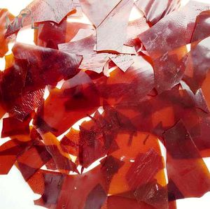 Gasket <strong>Shellac</strong> CAS 9000-59-3 Flakes for High Quality Natural Resin Film-Forming Agent Adhesive Skin Care Nail <strong>Polish</strong> - Product Image 4