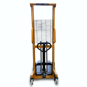 1 Ton 2 Ton 3 Ton Forklift tangan <span class=keywords><strong>Stacker</strong></span> Empilhador <span class=keywords><strong>Manual</strong></span> Empilhadeira <span class=keywords><strong>Manual</strong></span> Empilhadeira hidraulik 2204-4408 Lbs 10 kaki tinggi - Product Image 4