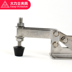 Pince Dlsdalishi en acier inoxydable à angle droit Gh-201c-ss-wdc, pince manuelle réglable pour fixation métallique - Product Image 2