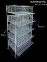 Cage à cailles pour poules pondeuses, cages en batterie pour cailles en gros, cage à cailles entièrement automatique avec abreuvoirs et tuyaux offerts