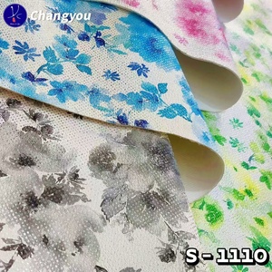 <span class=keywords><strong>S</strong></span>-1110 bán buôn thân thiện với môi PU giả da túi giày giả da Pearlescent Hiệu ứng kim loại Inlay vật liệu da tổng hợp - Product Image 2