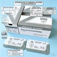 Sutures Monocryl de précision pour une réaction tissulaire minimale