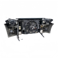 Pare-chocs avant d'occasion de haute qualité pour BMW Série 5 F10 F18 avec ensemble ventilateur de réservoir d'eau du radiateur. Facile à installer.