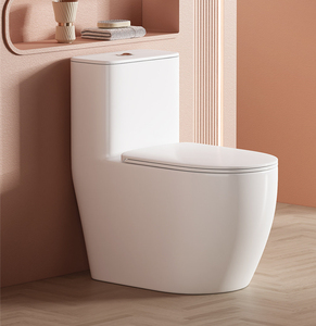 <span class=keywords><strong>WC</strong></span> monobloc moderne à siphonique, double chasse, en céramique blanche, directement de l'usine - Product Image 1