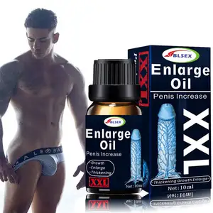 Private Label Wholesale Organic Enlargement Oil Enhanced Ability Thickening Oil Men's Penis Increase Growth Oil