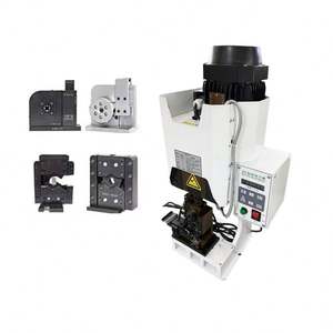 Máquina prensadora de terminales de arnés de cables semiautomática de 2 toneladas con aplicador de terminal de alimentación Horizontal Vertical - Product Image 4