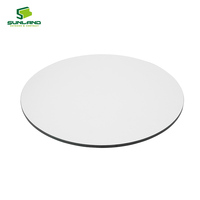 Table de restaurant en HPL commercial, surface compacte, résistante aux intempéries, écologique, mobilier de jardin pour café, hôtel, extérieur