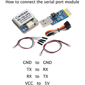 BN-180双Glonass全球定位系统模块，带UART TTL，用于<span class=keywords><strong>Arduino</strong></span>覆盆子皮皮克斯霍克飞机CC3D F3的汽车导航天线 - Product Image 6