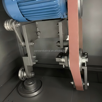 Machine à polir automatique 380V 5.5kW 2-en-1 (grossier et fin) pour ustensiles de cuisson en fonte, capacité 40-60 (pièces/heure)