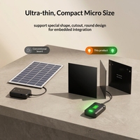 Panneau solaire miniature SMT à haute efficacité Sunpower, 5V 60x60mm, pour serrure de vélo intelligente, bricolage, jouet solaire, mini panneau solaire, usine