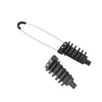 Collier de tension de câble de haute qualité 8-16 mm, collier d'ancrage, type coin, pour câble FTTH ADSS