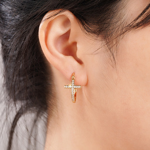 Pendientes de Aro Geométricos para Mujer, Misteriosos, Elegantes, Joyería de Moda para el Día a Día - Product Image 2