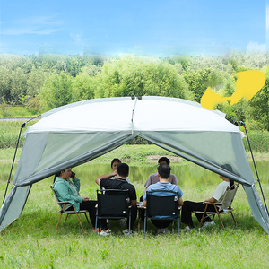 Wholesale YOUQI for Instant Setup Stainless Steel Frame Oxford Cloth Waterproof Screened <b>Canopy</b> Screenhouse <b>Tent</b> Large - Product Image 4