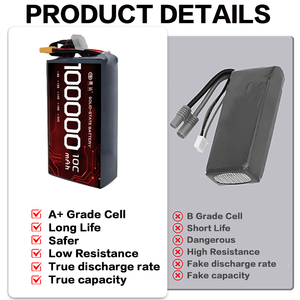 高エネルギー密度 44.4V <span class=keywords><strong>100000mAh</strong></span> ソリッドステート農業用散布ドローンバッテリー LD032-100000 5C-10C 放電率 大容量 - Product Image 4