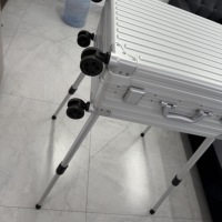 NICE SEAL Valise de maquillage Bluetooth avec miroir éclairé, tringle de transport et éclairage intégré, pour le transport de matériel de beauté, direct usine