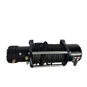 Treuil électrique résistant de récupération de <span class=keywords><strong>12V</strong></span> 2000lb pour le treuil électrique de conception givrée par automobiles 4x4 - Product Image 4