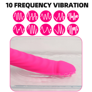 Erwachsenen-Sexspielzeug 10-Modus Vaginal-Massagestab Klitoris-Stimulator G-Punkt Vibrierender Dildo Weiblicher Masturbator Vibrierender Vibrator - Product Image 3