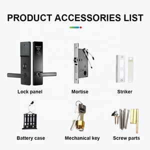 ระบบล็อคประตูโรงแรมด้วยคีย์การ์ด RFID อิเล็กทรอนิกส์แบบไร้กุญแจ ดิจิตอล สมาร์ทคุณภาพสูง PRF512 วัสดุสแตนเลส W - Product Image 6