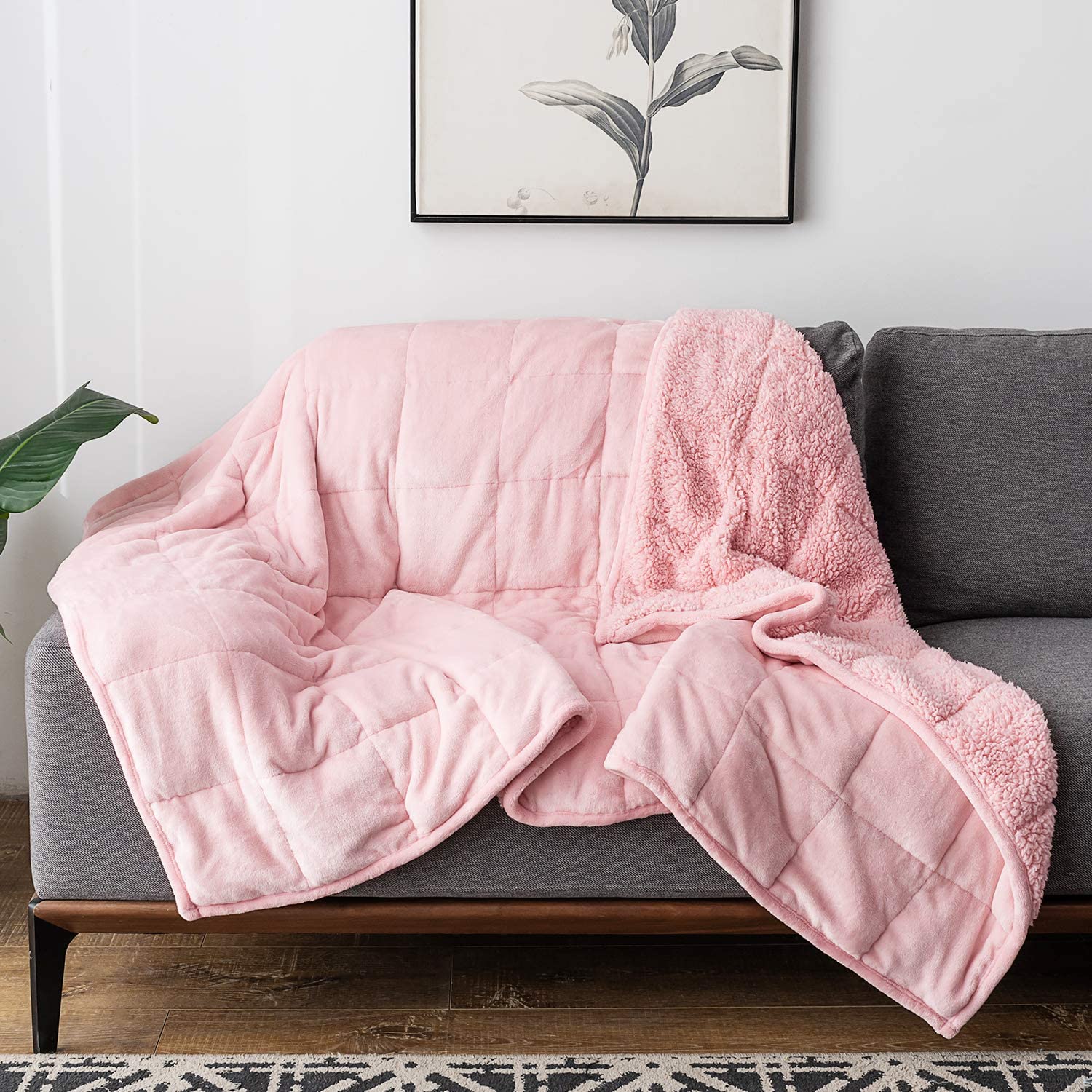 Плюшевый, с принтом Raschel утяжеленное одеяло кровать корейский искусственный норковый флис одеяло