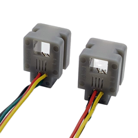 Adaptateur téléphonique RJ9 personnalisé YBO, connecteur 616M-4P4C, prise femelle, câble de raccordement (matériau PBT) pour l'assemblage de faisceau de câblage téléphonique