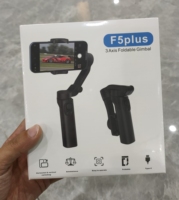 Stabilisateur de cardan pliable à 3 axes F5 Plus pour smartphone avec télécommande Bluetooth pour Vlog