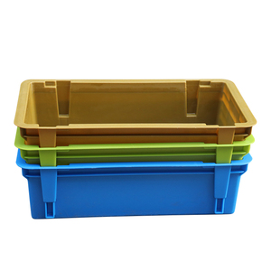 Caja de almacenamiento de plástico para <span class=keywords><strong>transporte</strong></span>, contenedor apilable de PP virgen, 100% - Product Image 6